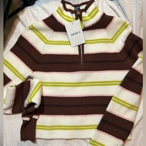 NWT Forever 21 Cropped Sweater - Small